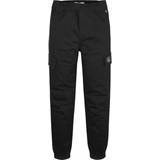 Calvin Klein Satin Stretch Cargo Trousers - Ck Black (IB0IB01341-BEH)