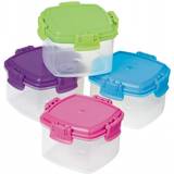 Kitchen Containers Sistema To Go Mini Knick Knack Kitchen Container 4pcs 0.062L