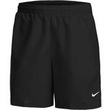 Black Trousers Children's Clothing Nike Kid's Dri-FIT Multi Training Shorts - Black/White (DX5382-010)