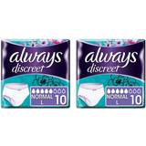 With Wings Incontinence Protection Always discreet incontinence pants normal large