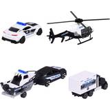 Polices Cars Majorette Police Force 4 Pieces Giftpack, Spielzeugauto