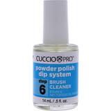 Long-lasting Dipping Powders Cuccio Pro Powder Polish Dip System Step 6 Brush Cleaner
