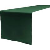 LA Linen Polyester Poplin 14 Tablecloth Green