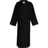Toteme Signature Wool Cashmere Coat - Black