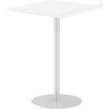 White Small Tables Impulse Dynamic 800mm Poseur Square Small Table