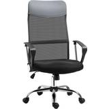 Homcom Executive Black/Grey Office Chair 119cm