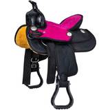 Pink Horse Saddles Tough-1 Eclipse Synthetic Barrel Saddle Package
