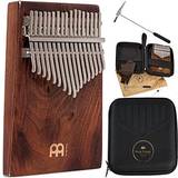 Meinl Keyboard Instruments Meinl Kalimba Thumb Piano, 17 Keys Includes Tuning Hammer and Case For Meditation, Sound Healing Therapy and Yoga, 2-YEAR WARRANTY