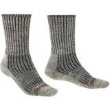 Bridgedale Men Clothing Bridgedale Men's Midweight Merino Comfort Boot Socks - Stone Grey