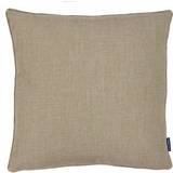Riva Home Twilight Textured Woven Piped Reversible Cushion Complete Decoration Pillows Natural