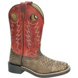 Smoky Mountain Boots Childs Viper Brown/Red 13