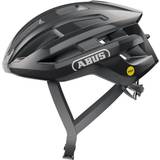 Black Cycling Helmets ABUS PowerDome Bike Helmet - Velvet Black