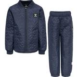 Polyester Winter Sets Children's Clothing Hummel Sobi Thermoset - Black Iris (213608-1009)