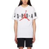 Nike Jordan Air Stretch T-shirt Men's - White/Black/Gym Red