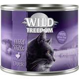200g/400g Wild Freedom Wet Cat Food 20 + 4 Free!* Wild Duck Chicken