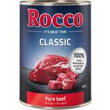 Rocco classic wet dog food, pure beef