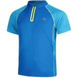 Lacoste Sportswear Garment Tops Lacoste Men’s Ultra-Dry Tennis Polo - Blue/Yellow