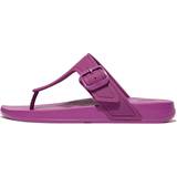 Purple Flip-Flops Fitflop Purple 'iQUSHION Adjustable Buckle'