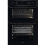 Zanussi built in double oven Zanussi Series 40 AirFry ZKCNA7KN Rated Black