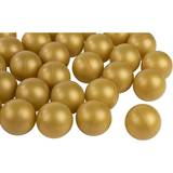 Juvale 50-pack beer pong ball, gold champagne ping pong balls, drinking games, 1.5"
