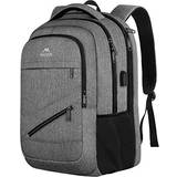 Matein Travel laptop backpack grey