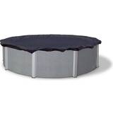 Blue Wave bronze 8-year 18-ft round above ground pool winter cover 18-feet