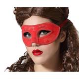 Eye Masks Fancy Dress BigBuy Carnival Mask Red