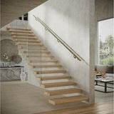 NEW Antique Brass 3.6M Easy Fit Stainless Steel Staircase Kit