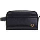 Fred Perry Toiletry Bags & Cosmetic Bags Fred Perry Sort toilettaske i PU-Black Black One Size