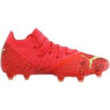 Polyester Football Shoes Puma Future 1.4 FG/AG M - Fiery Coral/Fizzy Light/Black/Salmon