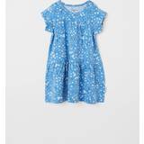 Polarn O. Pyret Ditsy Floral Baby Dress Blue 9-12m x