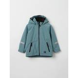 Polyurethane Jackets Polarn O. Pyret Recycled Waterproof Kids Shell Jacket Turquoise 2-3y x
