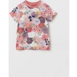 Polarn O. Pyret Floral Print Kids T-Shirt Pink 9-10y x