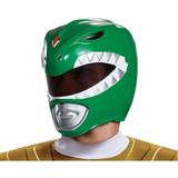 Helmets Fancy Dress on sale Disguise Green Ranger Adult Helmet Green/Gray/Red