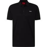 Men Polo Shirts HUGO BOSS Donos Polo Shirt - Black