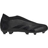 Synthetic Football Shoes adidas Predator Accuracy.3 Laceless Firm Ground - Core Black/Cloud White