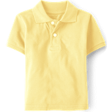 12-18M Polo Shirts Children's Clothing The Children's Place Baby &Toddler Boys Uniform Pique Polo - New Yellow