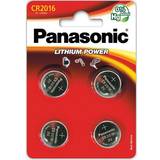 Batteries - Button Cell Batteries Batteries & Chargers Panasonic CR2016 4-pack