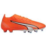 Men Football Shoes Puma Ultra Match FG/AG M - Ultra Orange/White/Blue Glimmer