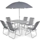 VidaXL Reclining Chairs Garden & Outdoor Furniture vidaXL Outdoor Garden Patio Dining Set