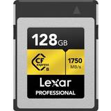 Cfexpress card price LEXAR 128GB Professional 1750MB/Sec Type B Cfexpress Gold Series Memory Card