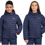 Blue - Down jackets Berghaus Kid's Kirkhale Insulated Jacket - Navy