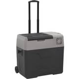 VidaXL Cool Bags & Boxes vidaXL Cool Box with Wheel and Handle Black&Grey 50 L Polypropylene