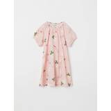 Babies - Everyday Dresses Polarn O. Pyret Strawberry Print Baby Dress Pink 9-12m x