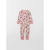 12-18M Pyjamases Polarn O. Pyret Strawberry Print Kids Sleepsuit Pink 6-12m x 74/80