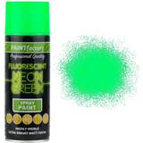 Rapide Neon Green Spray Paint Fluorescent 400ml