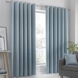 Blue Curtains & Accessories Fusion Strata Dim Out