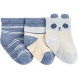 3-6M Socks Children's Clothing Carter's Baby Boys 3-Pack Panda Booties 12-24 Blue/White