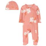 Florals Night Garments Carter's Baby Floral Sleep & Play Pajamas and Cap Set 2-piece - Pink