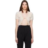 Jacquemus Neve Crop Top off_white